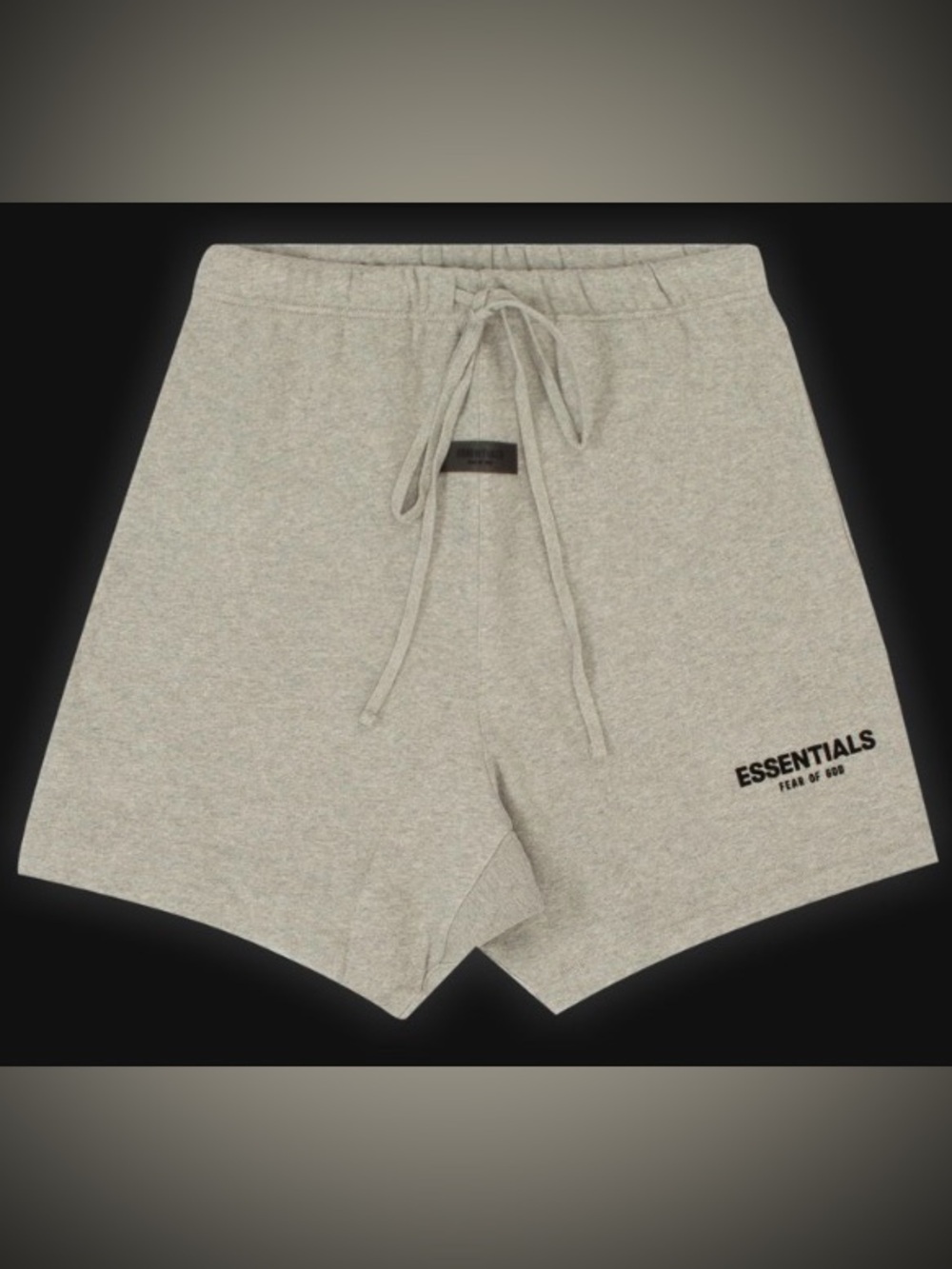 Dark Oat Essentials Fear of God shorts